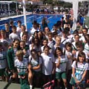 swimming at a good pace