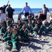 5 Early Childhood Education on the beach with the ponies. 2017-18 (31)